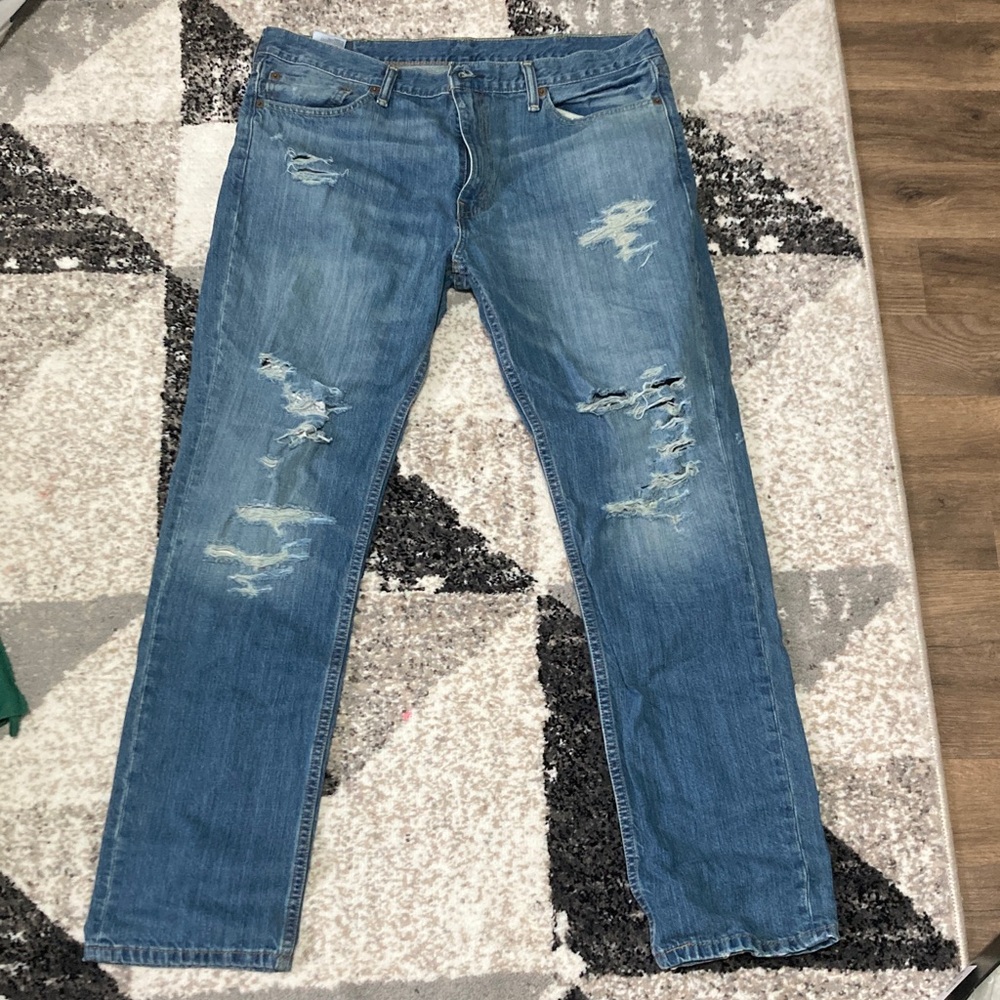 Levi's Classic Blue Men's Straight Jeans